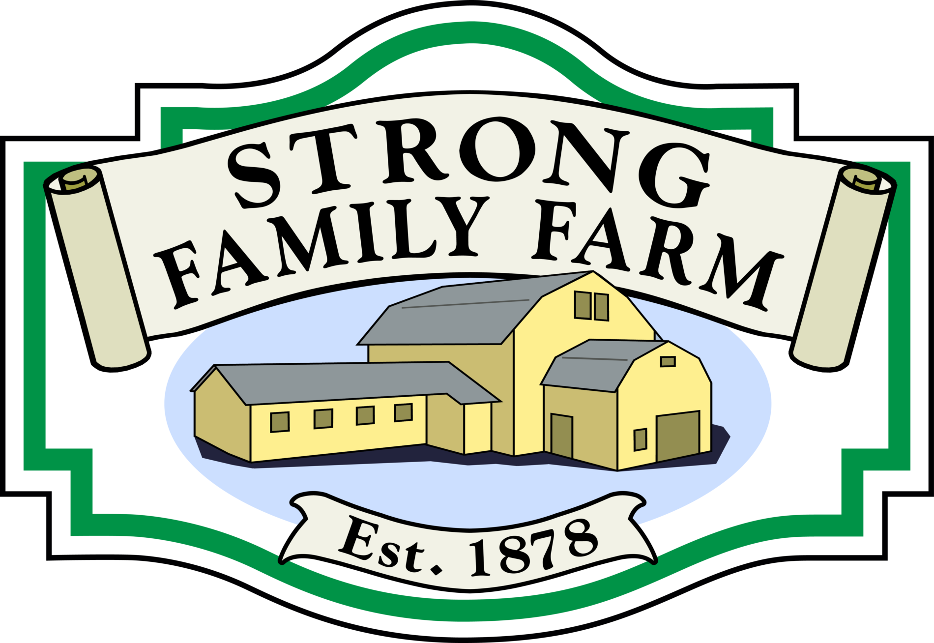 Strong Family Farm Logo